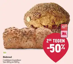 Delhaize Biobrood aanbieding