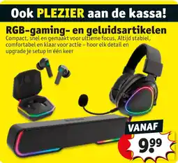 Kruidvat Rgb-gaming- en geluidsartikelen aanbieding