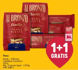 Delhaize Pasta Barilla – Al Bronzo aanbieding