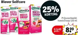 Kruidvat biover hoestsiroop aanbieding