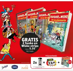 Kruidvat Suske en Wiske strips aanbieding