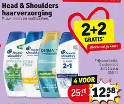 Kruidvat Head & Shoulders haarverzorging aanbieding