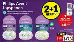 Kruidvat Philips Avent fopspenen aanbieding