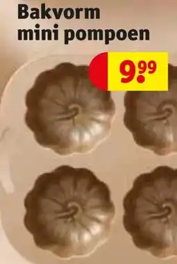 Kruidvat Bakvorm mini pompoen aanbieding