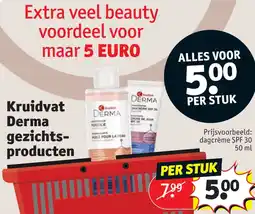 Kruidvat Kruidvat Derma gezichtsproducten aanbieding