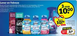 Kruidvat Lenor en Febreze aanbieding