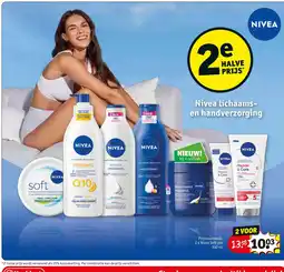 Kruidvat Nivea lichaams- en handverzorging aanbieding