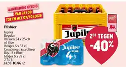 Delhaize Pilsbier Jupiler aanbieding