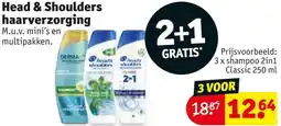 Kruidvat Head & Shoulders haarverzorging aanbieding