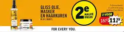 Kruidvat Gliss olie, masker en haarkuren aanbieding