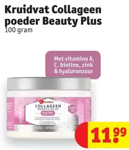 Kruidvat Kruidvat Collageen poeder Beauty Plus aanbieding