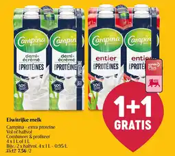 Delhaize Eiwitrijke melk aanbieding