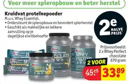 Kruidvat Kruidvat proteïnepoeder aanbieding