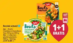 Delhaize Iglo Bowls aanbieding