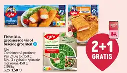 Delhaize Fishsticks, gepaneerde vis of bereide groenten aanbieding