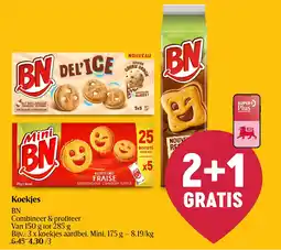 Delhaize Koekjes BN aanbieding