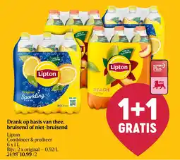 Delhaize Lipton drank op basis van thee aanbieding