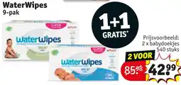 Kruidvat WaterWipes 9-pak aanbieding
