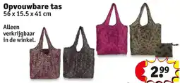 Kruidvat Opvouwbare tas aanbieding