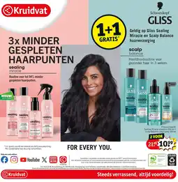 Kruidvat Schwarzkopf Gliss aanbieding