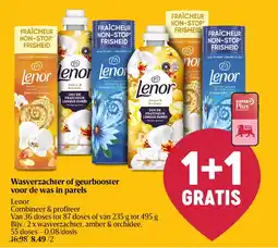 Delhaize Wasverzachter of geurbooster voor de was in parels aanbieding