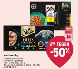 Delhaize Kattenvoeding Sheba aanbieding