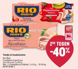 Delhaize Tonijn of insalatissime aanbieding
