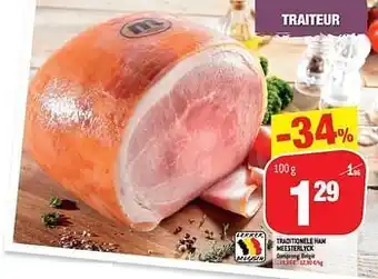 Traditionele ham meesterlyck