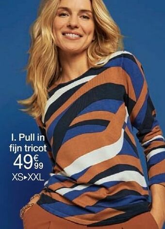 Damart Pull in fijn tricot aanbieding