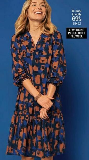 Damart Jurk in voile aanbieding