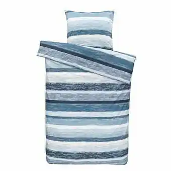 Leen Bakker Comfort dekbedovertrek Matthew - blauw - 140x200 cm - Leen Bakker aanbieding
