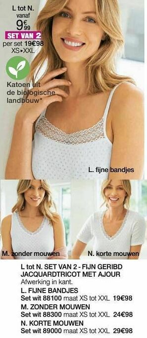 Damart Fijne bandjes aanbieding