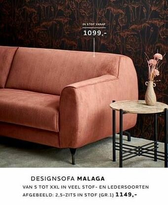 Xooon Designsofa malaga aanbieding