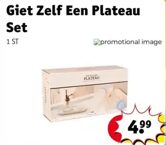 Kruidvat Giet Zelf Een Plateau Set aanbieding