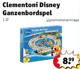 Kruidvat Clementoni Disney Ganzenbordspel aanbieding