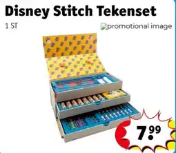 Kruidvat Disney Stitch Tekenset aanbieding