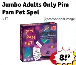 Kruidvat Jumbo Adults Only Pim Pam Pet Spel aanbieding
