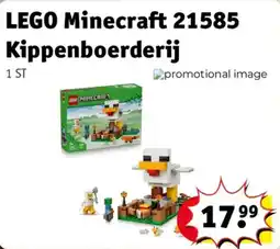 Kruidvat lego minecraft kippenboerderij aanbieding