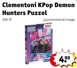 Kruidvat Clementoni kpop demon hunters puzzel aanbieding