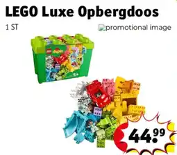 Kruidvat lego luxe opbergdoos aanbieding
