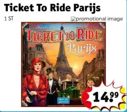 Kruidvat Ticket to ride parijs aanbieding