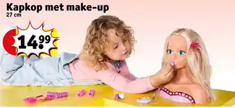 Kruidvat Kapkop met make-up aanbieding