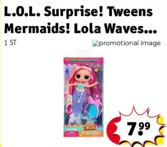 Kruidvat L.O.L. Surprise! Tweens Mermaids! Lola Waves aanbieding