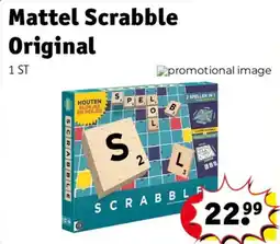 Kruidvat Mattel scrabble original aanbieding