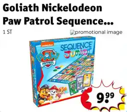 Kruidvat Goliath Nickelodeon Paw Patrol Sequence aanbieding