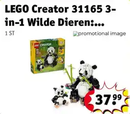 Kruidvat lego creator 31165 3-in-1 wilde dieren aanbieding