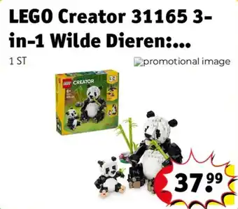 Kruidvat lego creator 31165 3-in-1 wilde dieren aanbieding