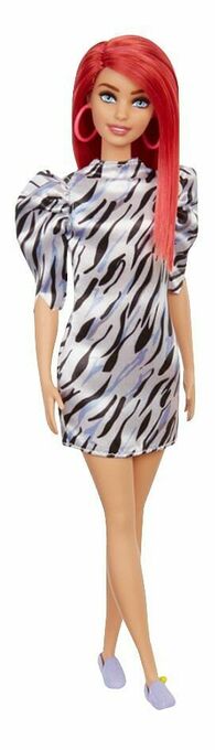 Dreamland Barbie mannequinpop Fashionistas Original 168 - Lila Zebra aanbieding