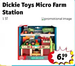 Kruidvat Dickie Toys Micro Farm Station aanbieding