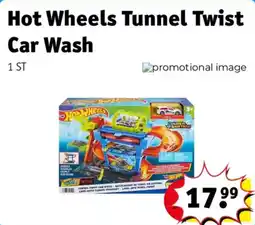 Kruidvat Hot Wheels Tunnel Twist Car Wash aanbieding